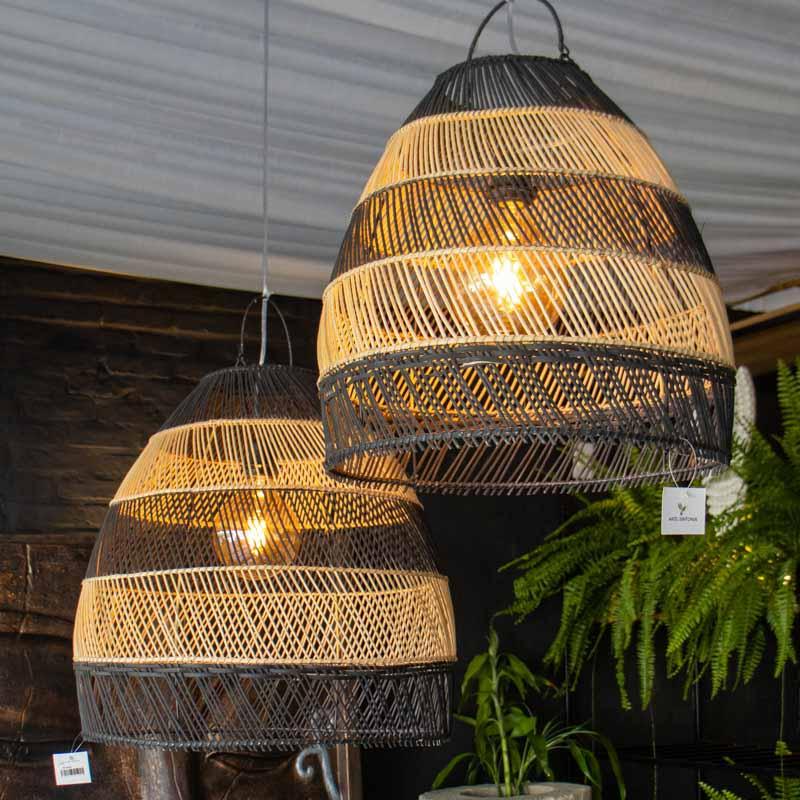 luminaria rattan fibra natural bali indonesia artesanato decoracao casa iluminacao rustico moderno loja artesintonia 04