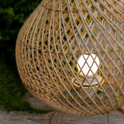 luminaria rattan fibra natural mesa abajur iluminação luz decor decoração decoration home house boho bali balines balinesa indonesia