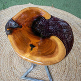mesa madeira resina ferro artesanato brasil sustetavel rustico decoração casa loja artesintonia 04