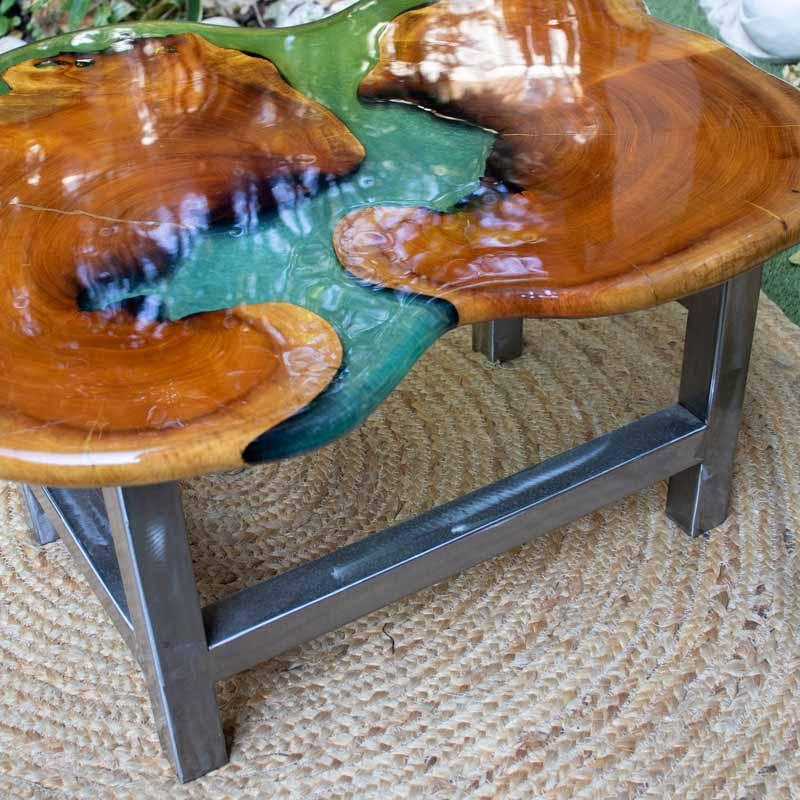 mesa madeira resina ferro artesanato brasil sustetavel rustico decoração casa loja artesintonia 01