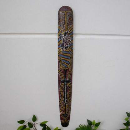 Decoração Encantadora com a Máscara Decorativa Lombok Color 🌺 Adicione um toque de arte balinesa ao seu espaço 🏯🎭 