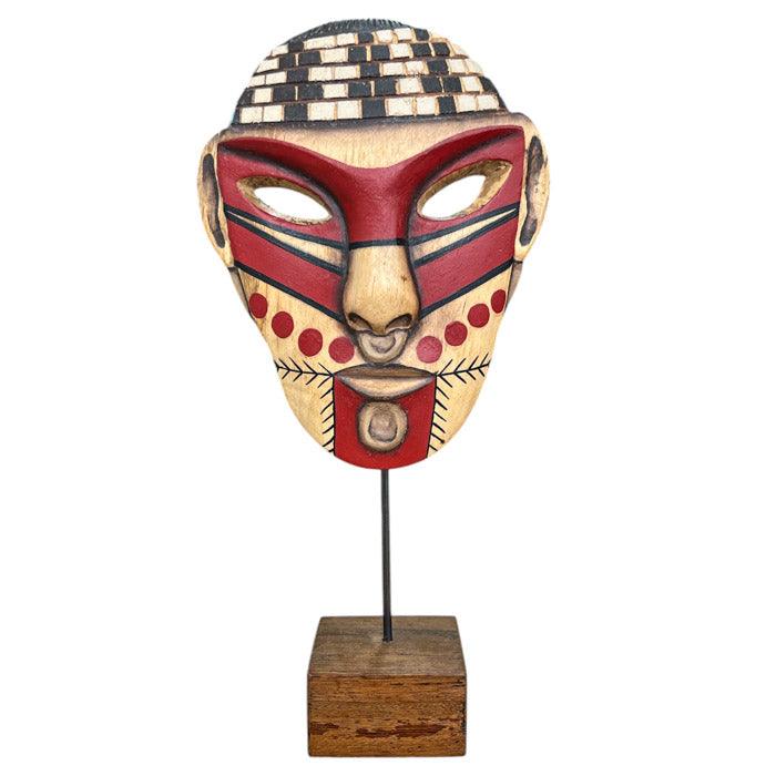 mascara decorativa etnia ashaninka indigena home decor etnica decorativa artesanal artesanato curral da cor artesintonia 5