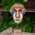 mascara decorativa etnia kalapalo indigena home decor etnica decorativa artesanato curral da cor artesintonia 1