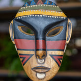mascara madeira decoração artesanato brasileiro curral minas gerais etnico objetos decorativos artesintonia brasil feito à mão 2