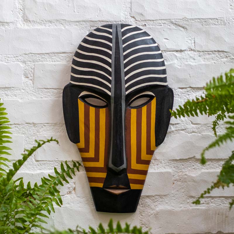 Máscara decorativa de madera | asma