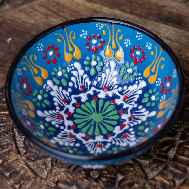 tigela turca marrom pintura artesanal ceramica turquia cultura tradição decoração bowl loja artesintonia 01