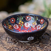 tigela turca marrom pintura artesanal ceramica turquia cultura tradição decoração bowl loja artesintonia 03