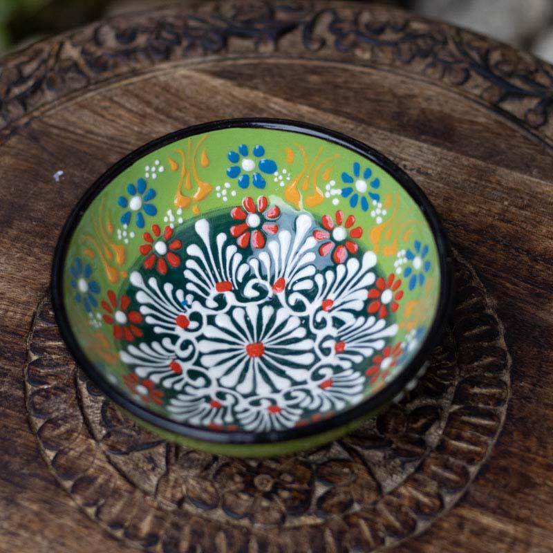 tigela turca marrom pintura artesanal ceramica turquia cultura tradição decoração bowl loja artesintonia 01