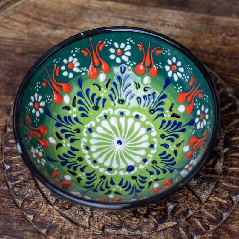 tigela turca marrom pintura artesanal ceramica turquia cultura tradição decoração bowl loja artesintonia 01