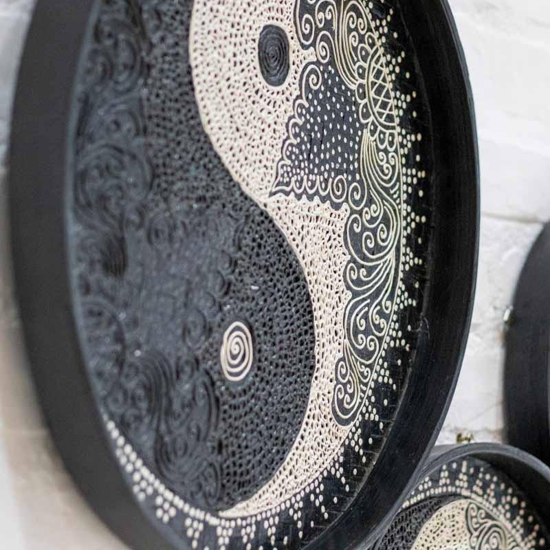 cesto artesanal decoracao casa parede bambu bali yin yang dualidade indonesia loja artesintonia 03