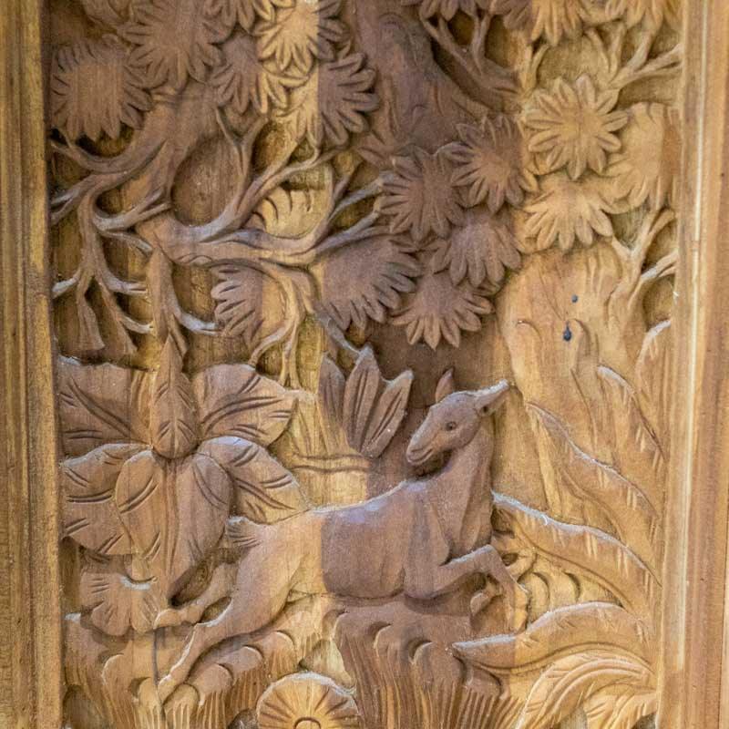 porta entalhada madeira suar bali entalhos artesanato deuses hindus entrada portal durabilidade decoracao casa loja artesintonia 05