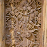 porta entalhada madeira suar bali entalhos artesanato deuses hindus entrada portal durabilidade decoracao casa loja artesintonia 06
