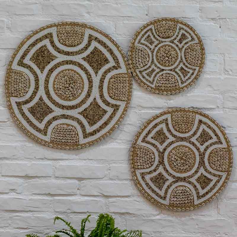 mandala artesanal conchas micangas bali indonesia decoracao parede casa composicao ubud tradicao cultura etnica 02