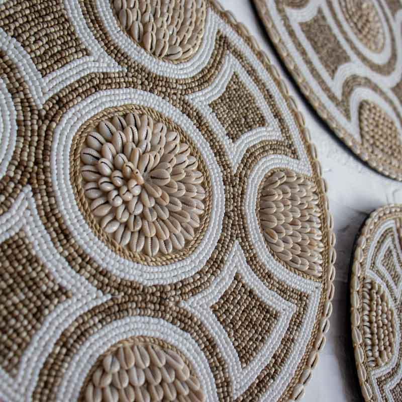 mandala artesanal conchas micangas bali indonesia decoracao parede casa composicao ubud tradicao cultura etnica 01