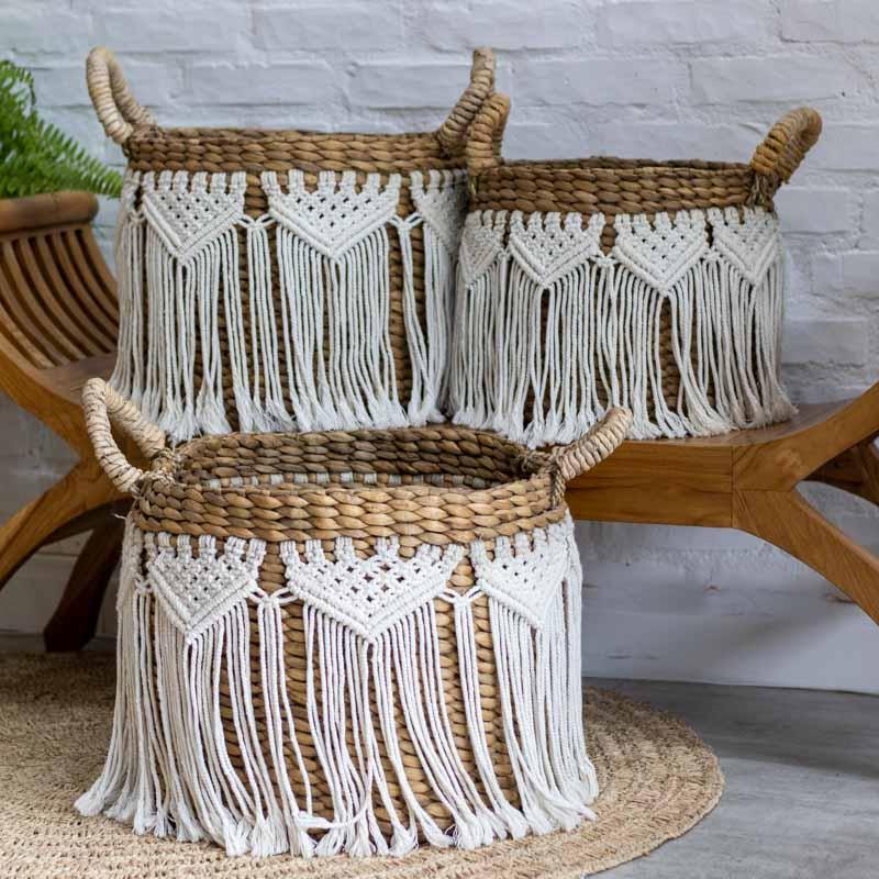 cesto artesanal fibra natural decoracao casa cachepot plantas macrame textil bali indonesia loja artesintonia 01