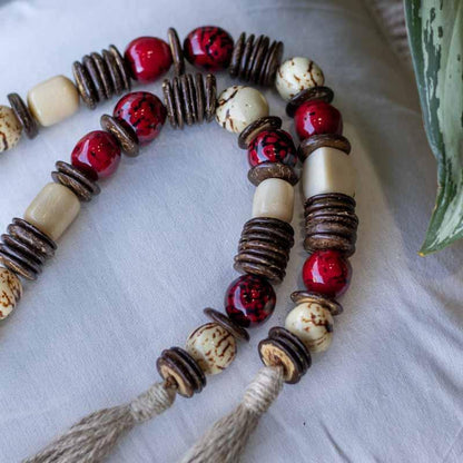 colar decorativo fibras naturais artesanato indígena etnico colar decorativo indígena cultural 02
