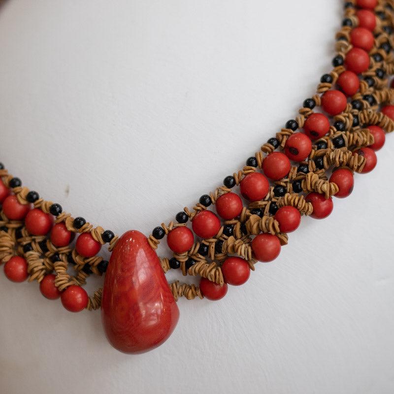 colar decorativo acessorio indigena arte natura cultura etnica ancestral artesintonia colar decorativo indígena 04