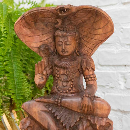 escultura estatua deus shiva madeira entalhada suar bali indonesia significado espiritual renovacao destruicao yoga loja artesintonia 05