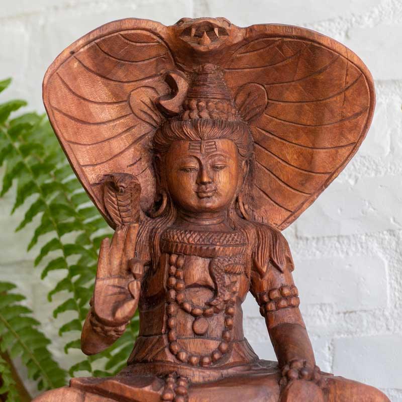 escultura estatua deus shiva madeira entalhada suar bali indonesia significado espiritual renovacao destruicao yoga loja artesintonia 03
