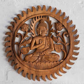 mandala madeira entalhada buda divindade decoracao decoracao zen arte bali indonesia artesintonia 2