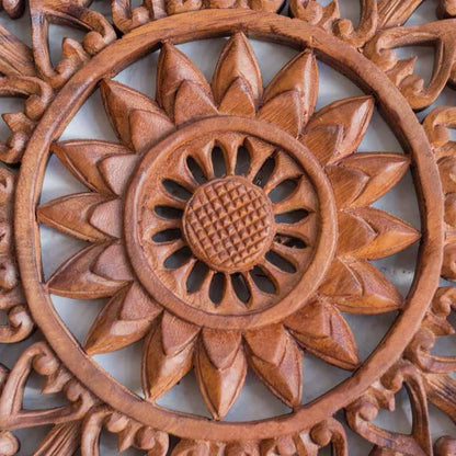 mandala madeira entalhada buda divindade decoracao decoracao zen arte bali indonesia artesintonia 3