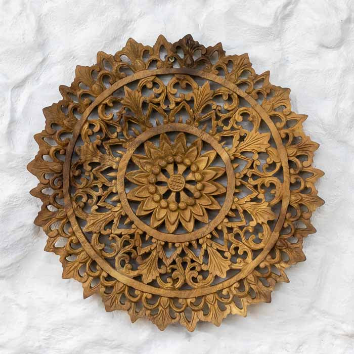 mandala madeira entalhada buda divindade decoracao decoracao zen arte bali indonesia artesintonia 1 