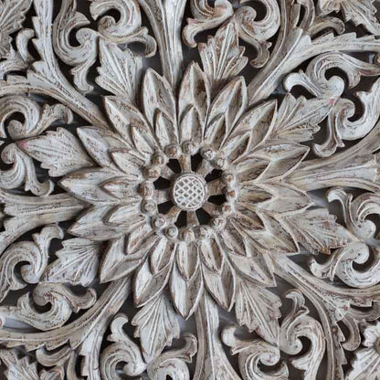 mandala paredes patina decoracao madeira entalhada bali indonesia artesintonia 60cm 3
