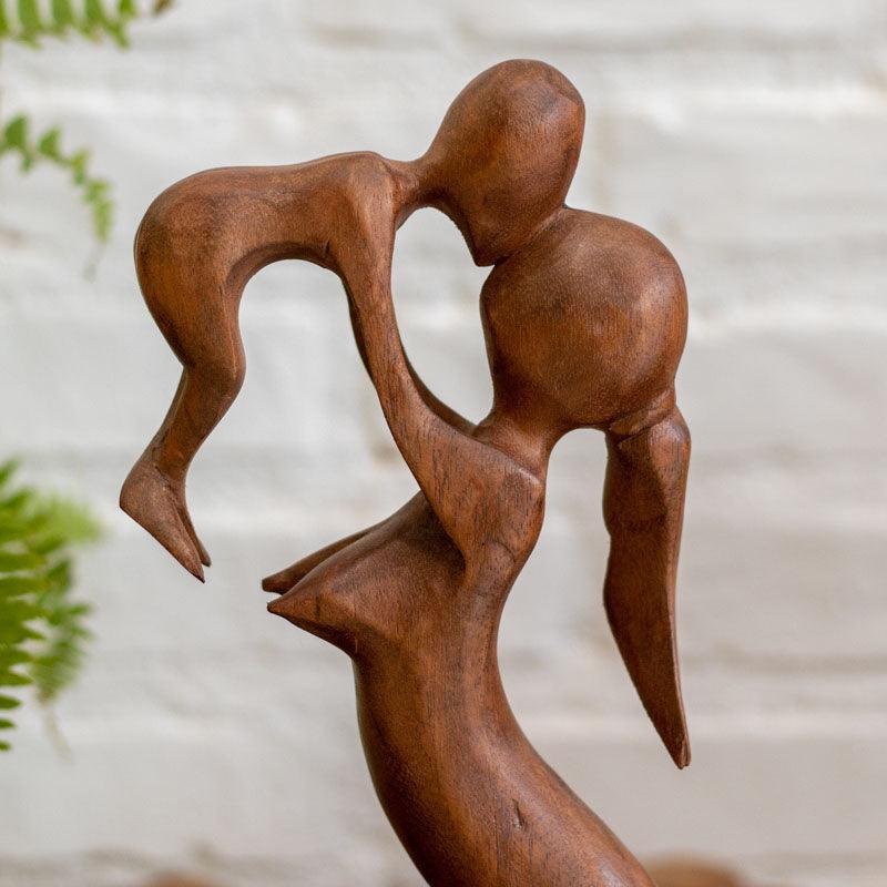escultura amor mae filho maternal 50cm home decor decorativa decoracao balinesa bali indonesia artesanal artesanato artesintonia 