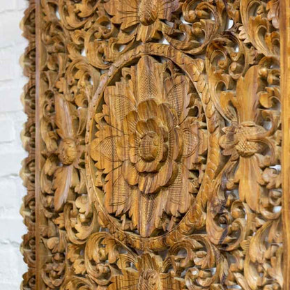 painel mandala madeira suar decoracao carved wood panel artesanato entalhado bali indonesia casa home decor 02