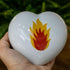 Coração em Porcelana | Fogo - Arte & Sintonia 2023, Brasil, brasil design, Greghi Design, Outras Esculturas, Porcelana