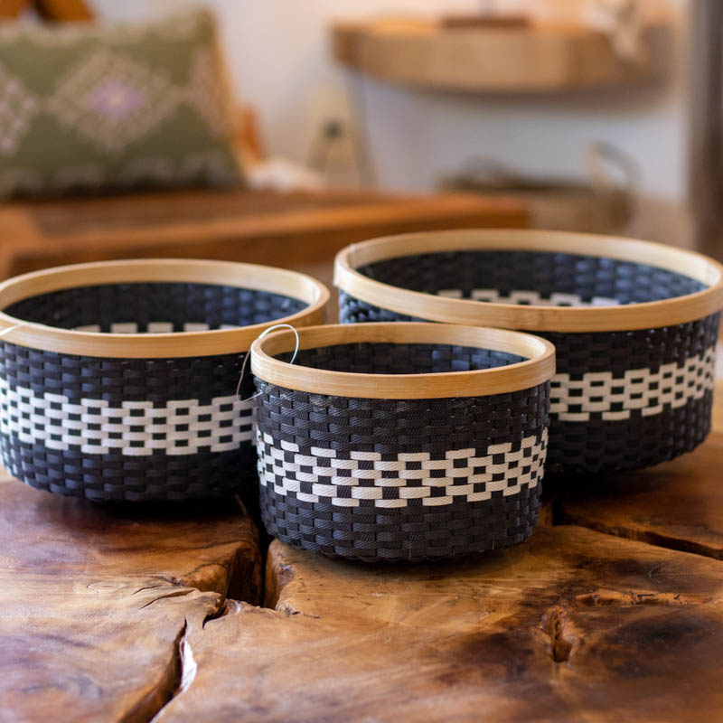 cestaria fibra natural decoração cozinha guardar bali indonésia artesanato loja artesintonia 01