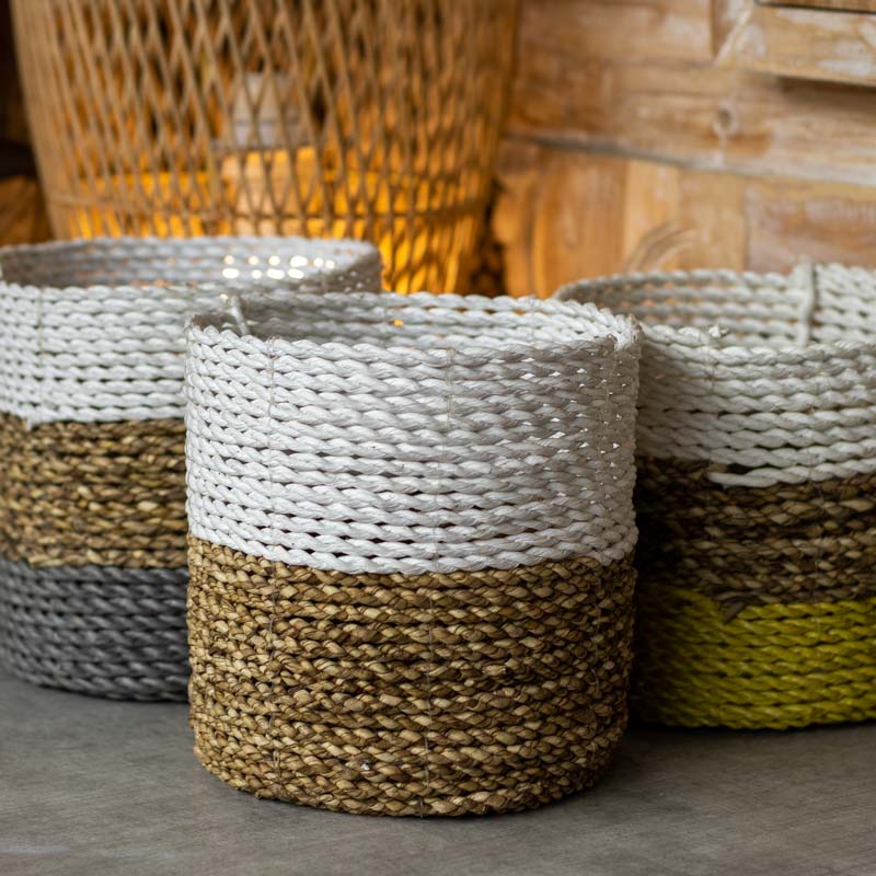 cestaria artesanal bali indonesia color fibra natural trama cachepots plantas deco casa prateleiras loja artesintonia 01