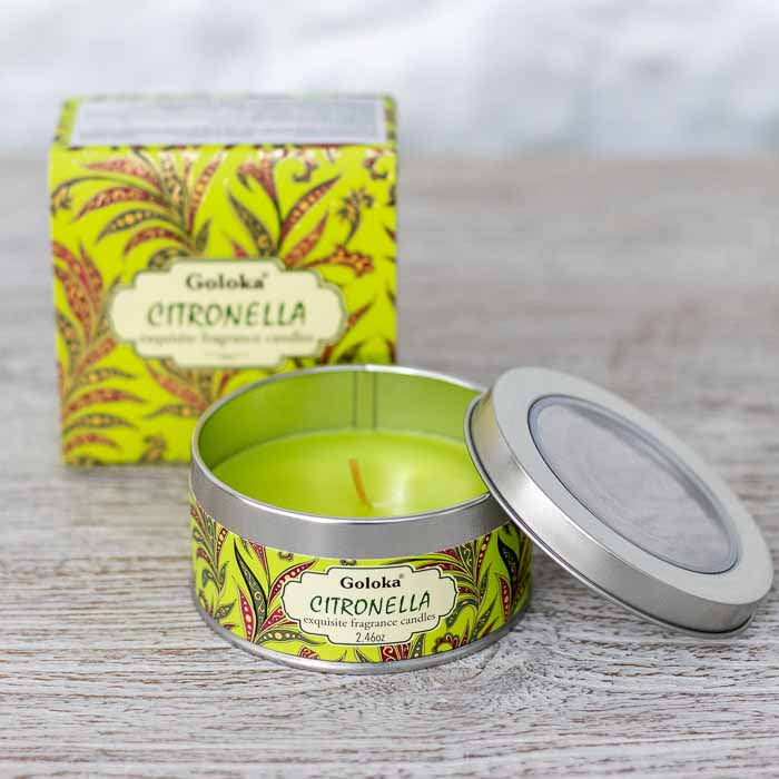 Vela indiana aromatizada para momentos de meditação e relaxamento.