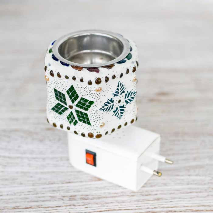 Difusor de aromas elétrico de plugue direto para parede em banheiros, quartos e salas. 