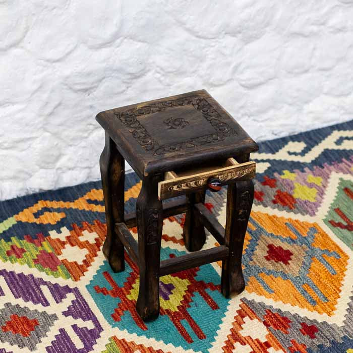 Mesa Lateral Artesanal Floral