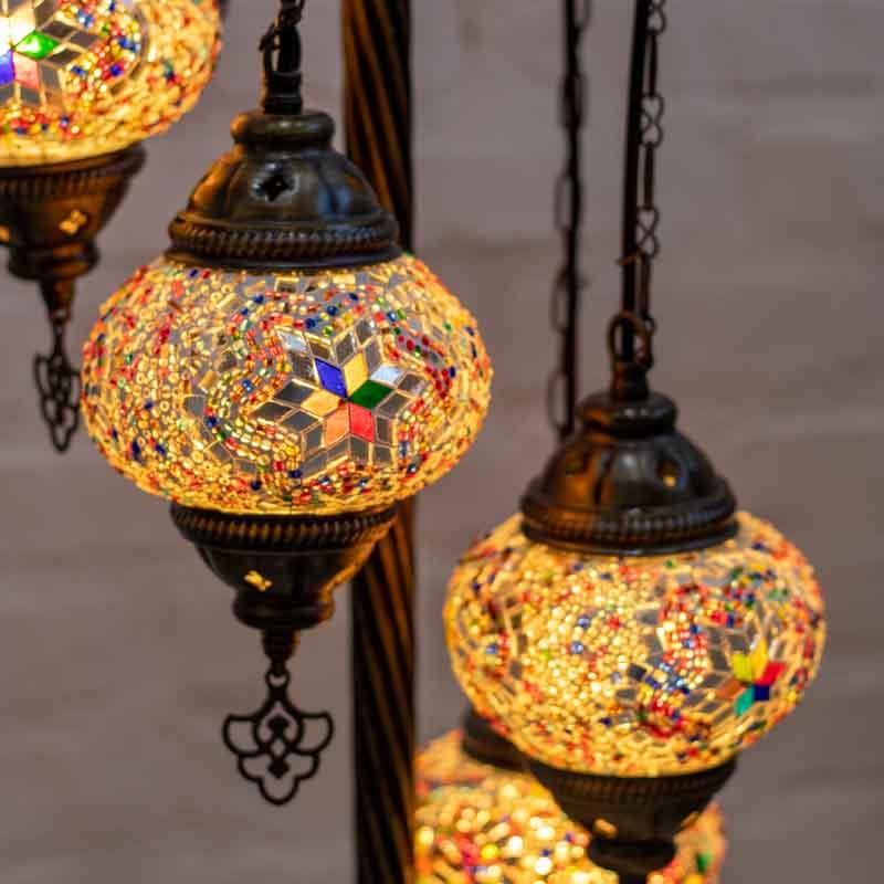 luminaria abajur turca vidro mosaico artesanal chao casa decoracao tradicao iluminacao cores loja artesintonia 04