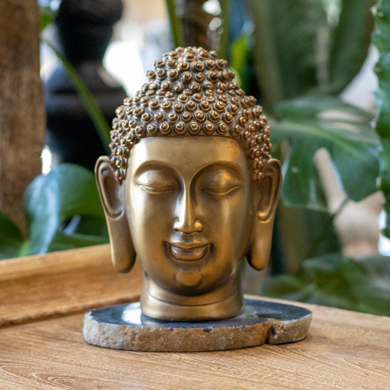 cabeca buda bronze decoracao arte casa espiritual deus bronze buddha head 01