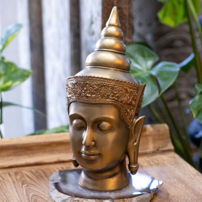 estatua buda resina artesanato decoracativo casa zend ecorative buddha sculpture 02
