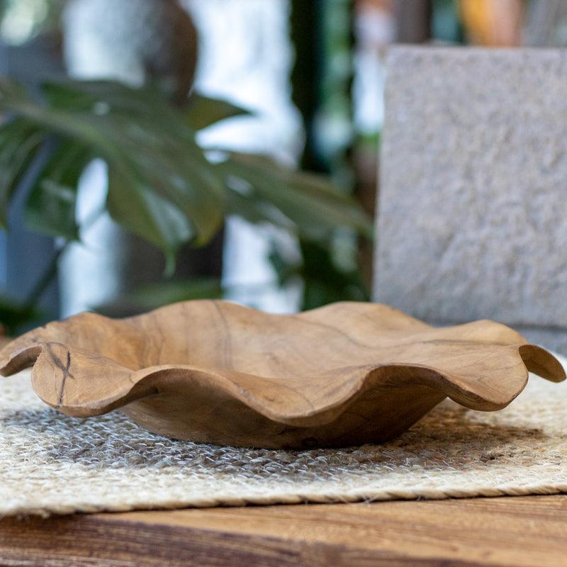 travessa bandeja madeira decorativa arte bali mesa wooden tray