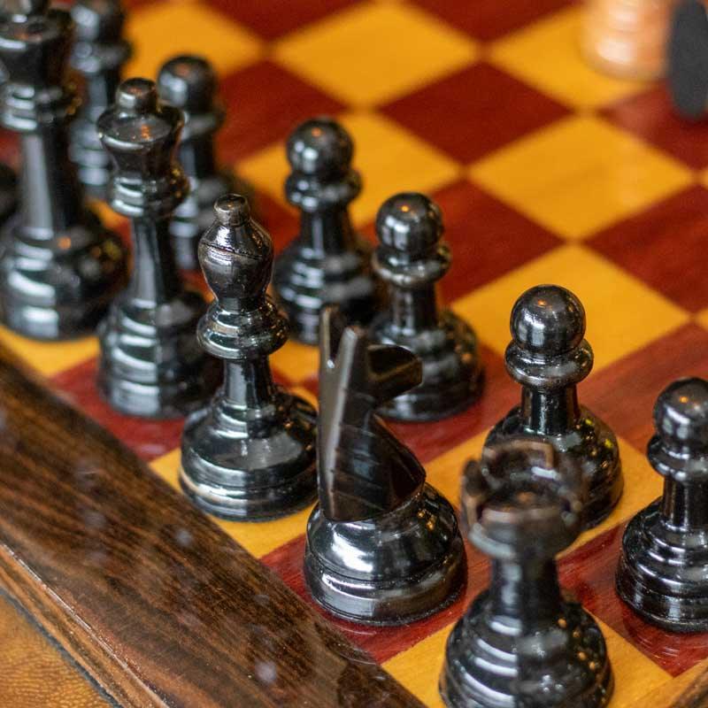Tabuleiro de Xadrez em Resina – Arte & Sintonia