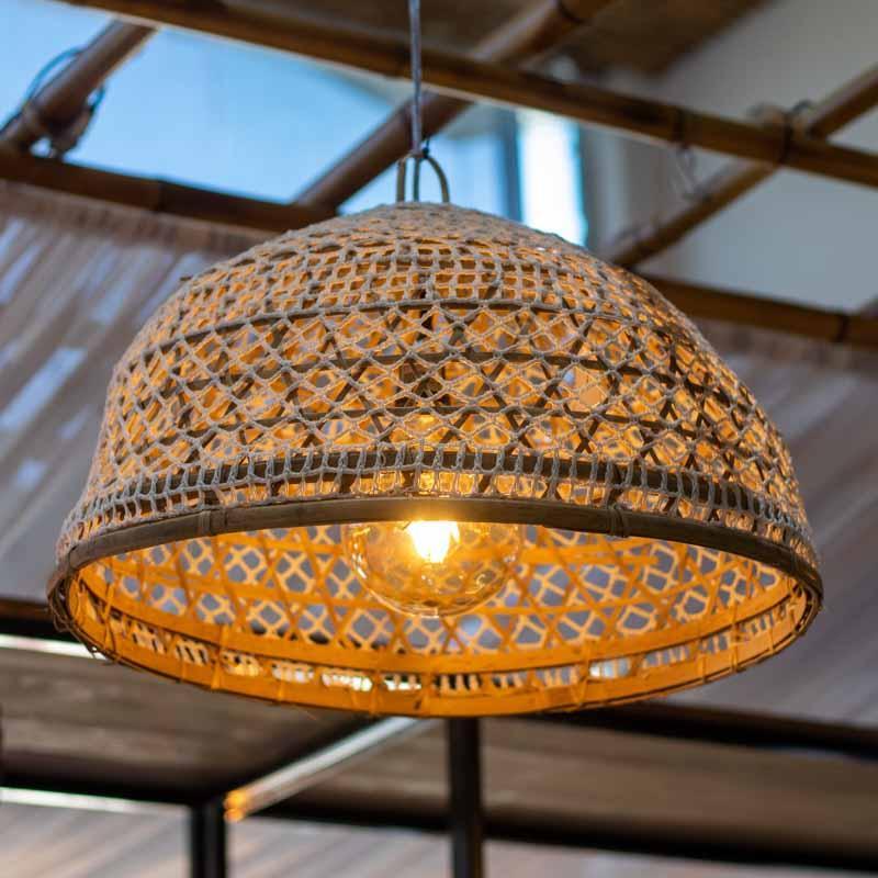 iluminação bambu iluminação decoração arte bali indonésia boho fibra luz natural decoração de bambu loja artesintonia