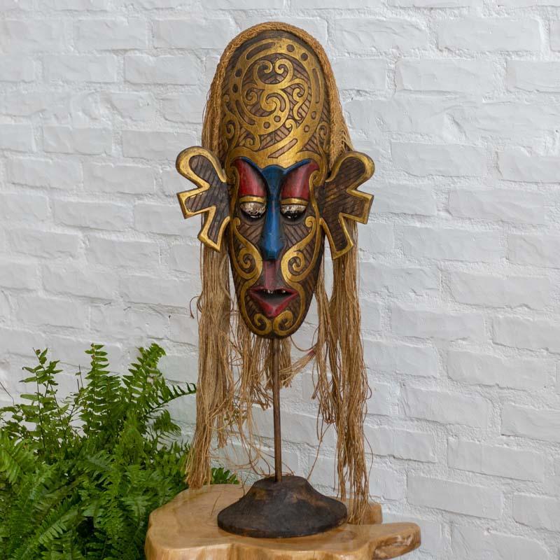 Arte étnica com base, ideal para ambientes com estilo tribal ou boho.