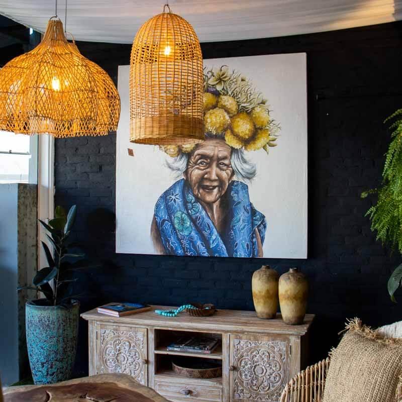 tela pintura quadro mulher balinesa ancestral decoracao parede casa arte matheus pereira loja artesintonia 01