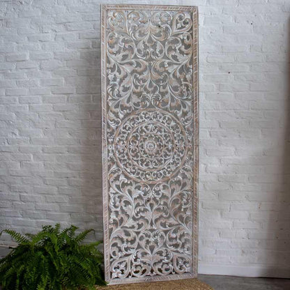 painel quadro mandala madeira mdf bali indonésia decoração boho decoração entalhada decoração esculpida em madeira loja artesintonia