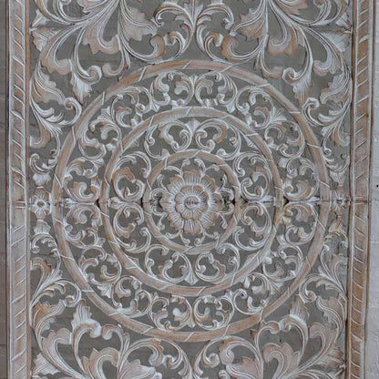 painel quadro mandala madeira mdf bali indonésia decoração boho decoração entalhada decoração esculpida em madeira loja artesintonia