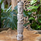 esultura artesanal entalhada madeira etnica timor bali indonesia decorativa wood carved ethnic sculpture 01