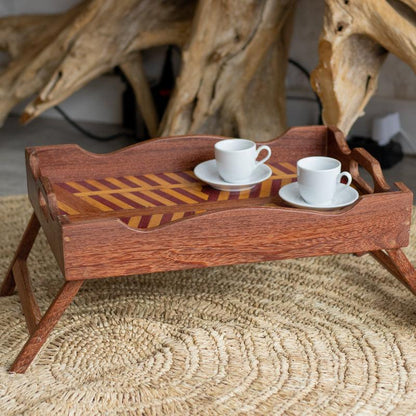 bandeja madeira decorativa artesanal brasil cafe wooden handmade tray 03