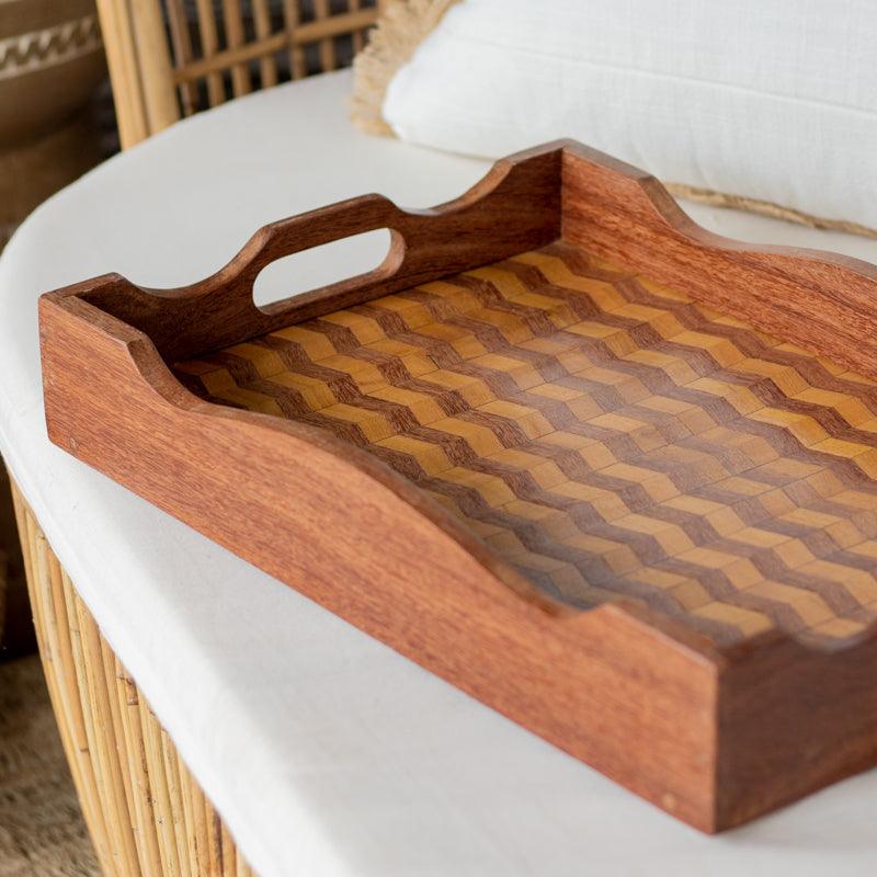 bandeja madeira artesanato brasil manaus cafe.rustico handmade wooden tray 02