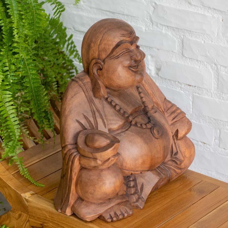 buda happy feliz escultura madeira entalhada bali indonesia decoracao casa abundancia felicidade espiritual loja artesintonia 07