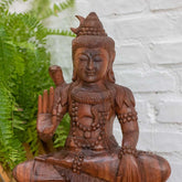 escultura estatua deus shiva madeira entalhada suar bali indonesia significado espiritual renovacao destruicao yoga loja artesintonia 02
